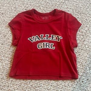 Revice valley girl baby tee